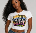 Hustle & Heart Women’s crop top