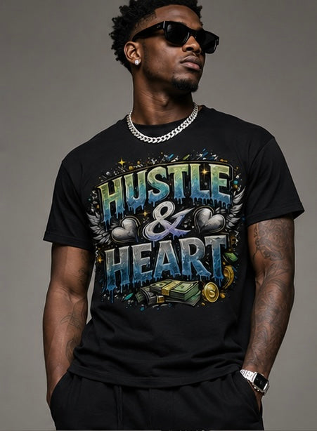 Hustle & Heart Unisex t-shirt