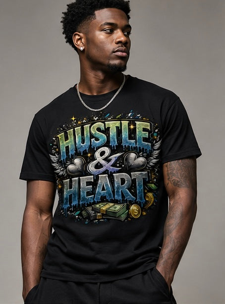 Hustle & Heart Unisex t-shirt