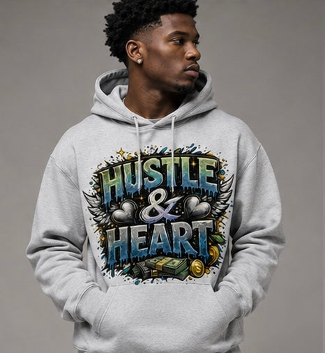 Hustle & Heart Unisex Hoodie