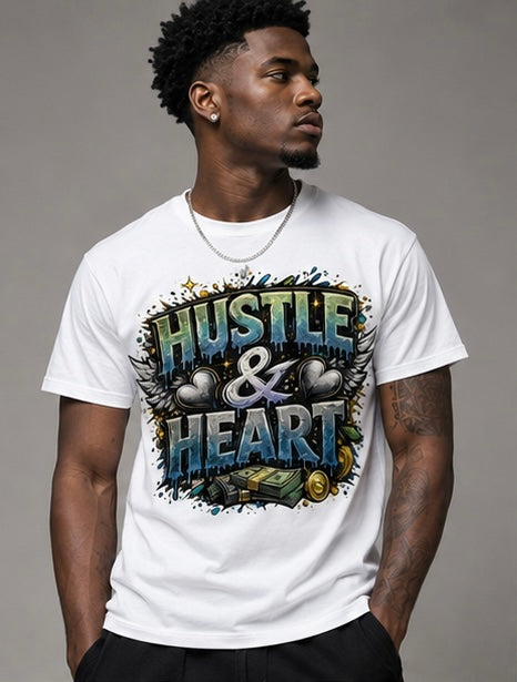 Hustle & Heart Unisex t-shirt